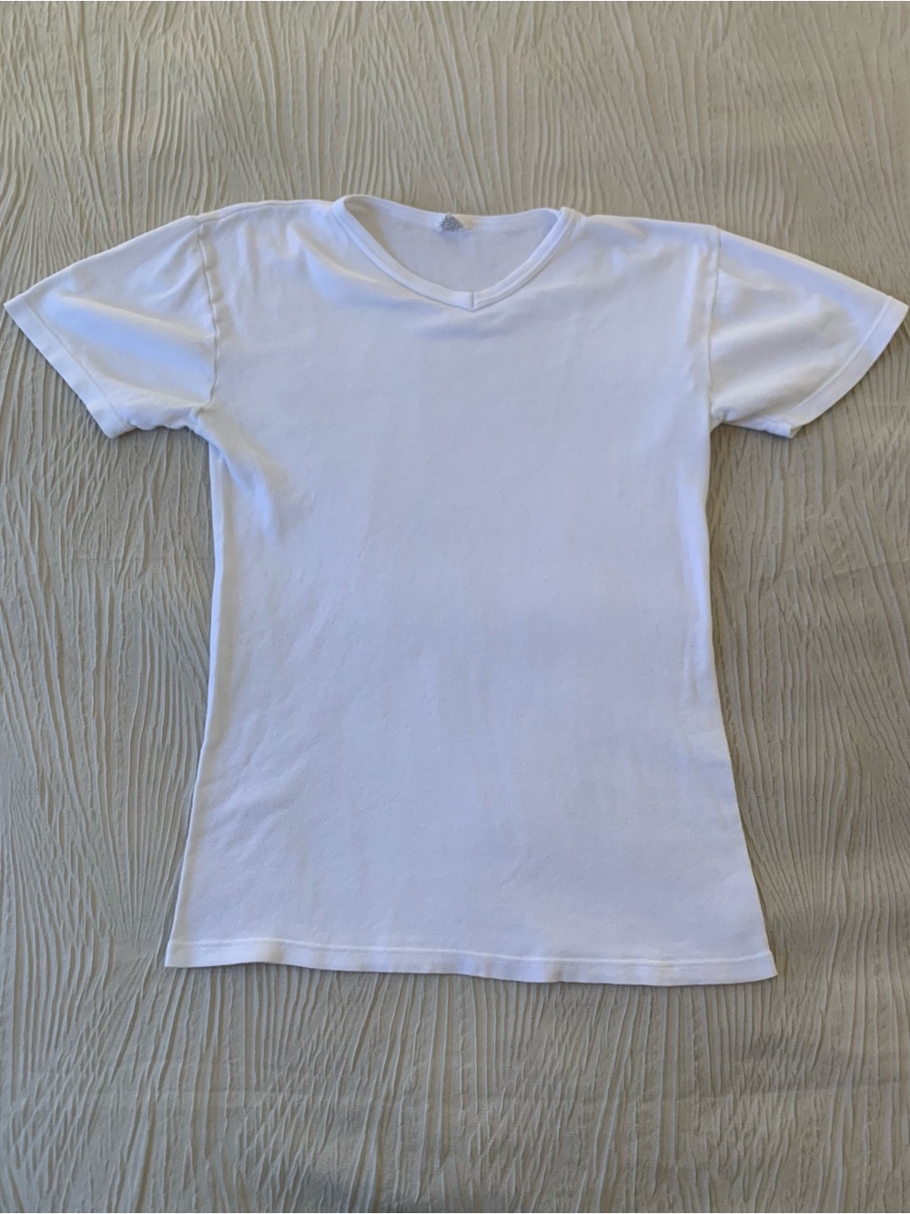 Vintage 70s/80s Merona Made in Canada Single Stitch V-Neck T-Shirt, size M